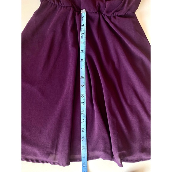 Miami Purple Cocktail Dress - Picture 8 of 9